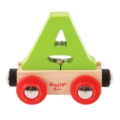 Bigjigs Rail Rail Name Letters and Numbers - A