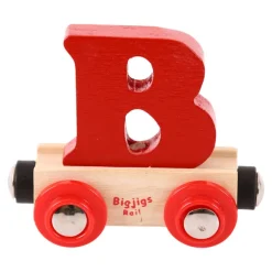 Bigjigs Rail Rail Name Letters and Numbers - B