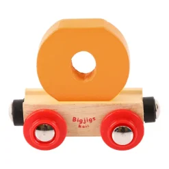 Bigjigs Rail Rail Name Letters and Numbers - O