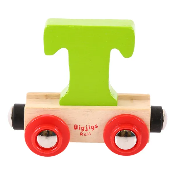 Bigjigs Rail Rail Name Letters and Numbers - T