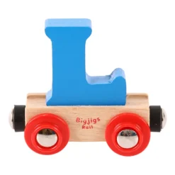 Bigjigs Rail Rail Name Letters and Numbers - L