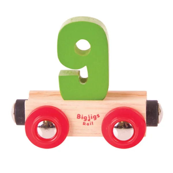 Bigjigs Rail Rail Name Letters and Numbers - 9