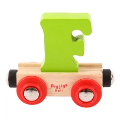 Bigjigs Rail Rail Name Letters and Numbers - F