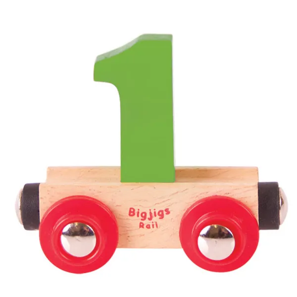 Bigjigs Rail Rail Name Letters and Numbers - 1