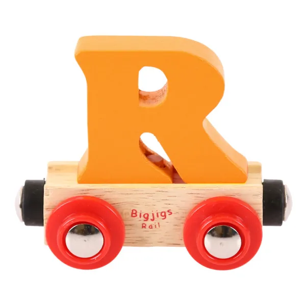 Bigjigs Rail Rail Name Letters and Numbers - R