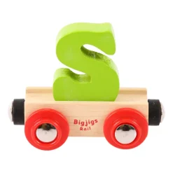 Bigjigs Rail Rail Name Letters and Numbers - S