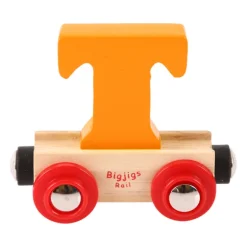 Bigjigs Rail Rail Name Letters and Numbers - T