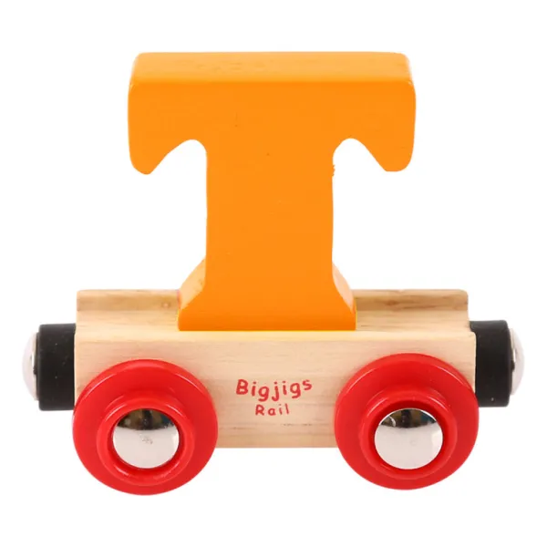 Bigjigs Rail Rail Name Letters and Numbers - T
