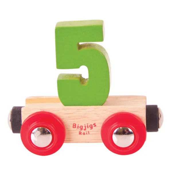 Bigjigs Rail Rail Name Letters and Numbers - 5