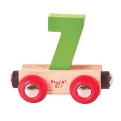 Bigjigs Rail Rail Name Letters and Numbers - 7