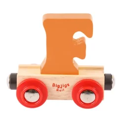 Bigjigs Rail Rail Name Letters and Numbers - F