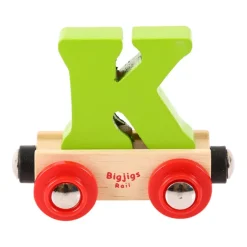 Bigjigs Rail Rail Name Letters and Numbers - K