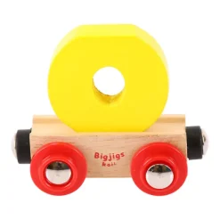 Bigjigs Rail Rail Name Letters and Numbers - O
