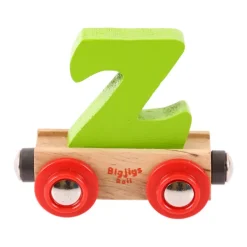 Bigjigs Rail Rail Name Letters and Numbers - Z