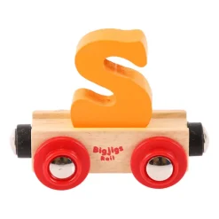 Bigjigs Rail Rail Name Letters and Numbers - S