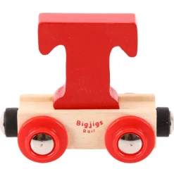 Bigjigs Rail Rail Name Letters and Numbers - T