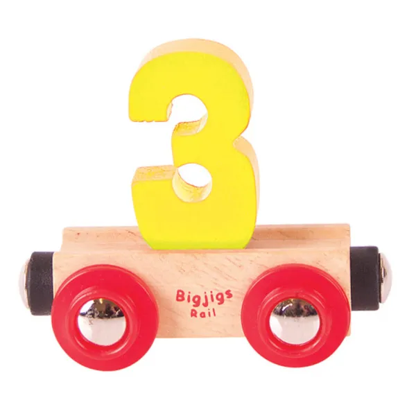 Bigjigs Rail Rail Name Letters and Numbers - 3