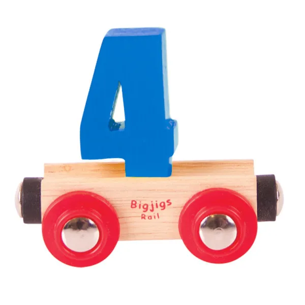 Bigjigs Rail Rail Name Letters and Numbers - 4