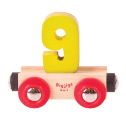 Bigjigs Rail Rail Name Letters and Numbers - 9