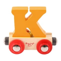 Bigjigs Rail Rail Name Letters and Numbers - K