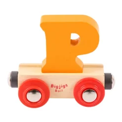 Bigjigs Rail Rail Name Letters and Numbers - P