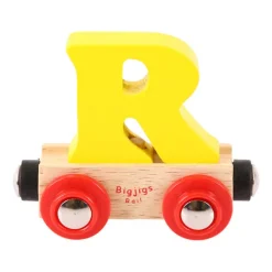 Bigjigs Rail Rail Name Letters and Numbers - R