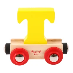 Bigjigs Rail Rail Name Letters and Numbers - T