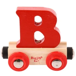 Bigjigs Rail Rail Name Letters and Numbers - B