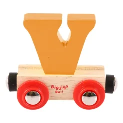 Bigjigs Rail Rail Name Letters and Numbers - V