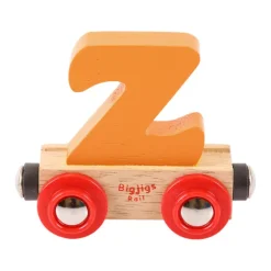 Bigjigs Rail Rail Name Letters and Numbers - Z