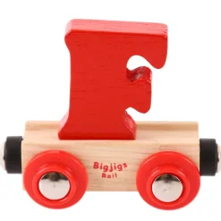 Bigjigs Rail Rail Name Letters and Numbers - F