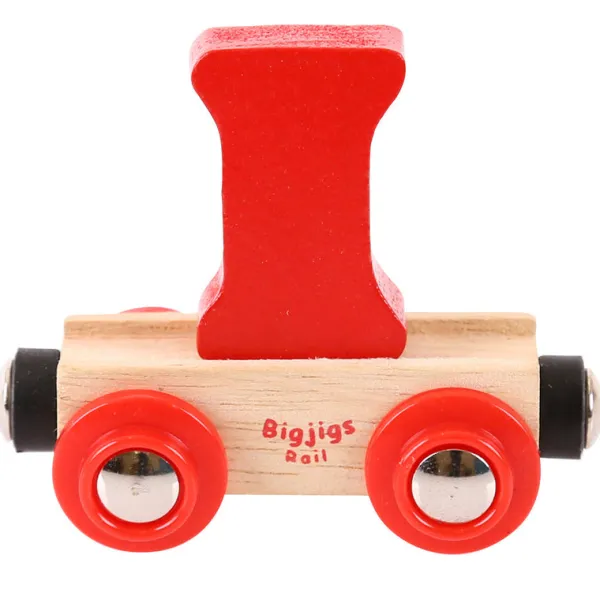 Bigjigs Rail Rail Name Letters and Numbers - I