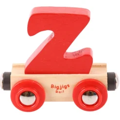 Bigjigs Rail Rail Name Letters and Numbers - Z