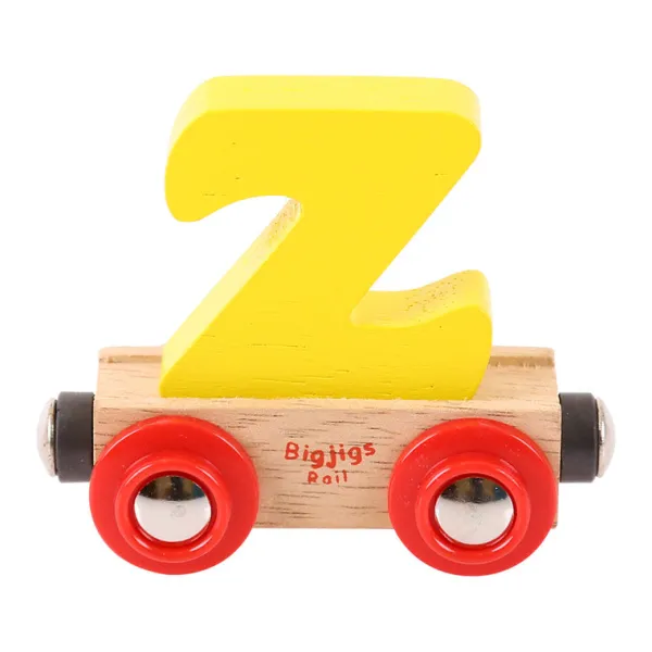 Bigjigs Rail Rail Name Letters and Numbers - Z