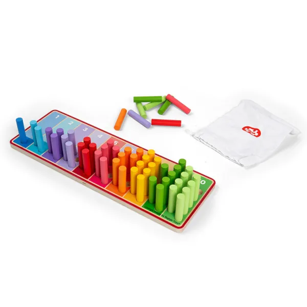 Bigjigs Toys Rainbow Counting Sticks