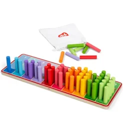 Bigjigs Toys Rainbow Counting Sticks