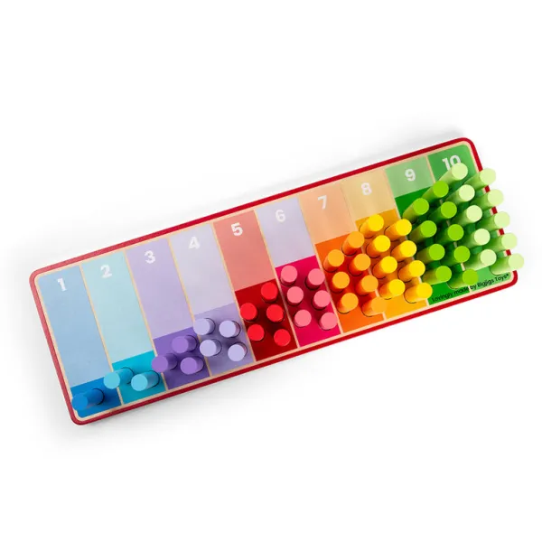 Bigjigs Toys Rainbow Counting Sticks