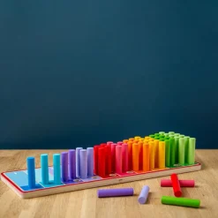 Bigjigs Toys Rainbow Counting Sticks