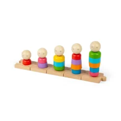 Bigjigs Toys Rainbow Family