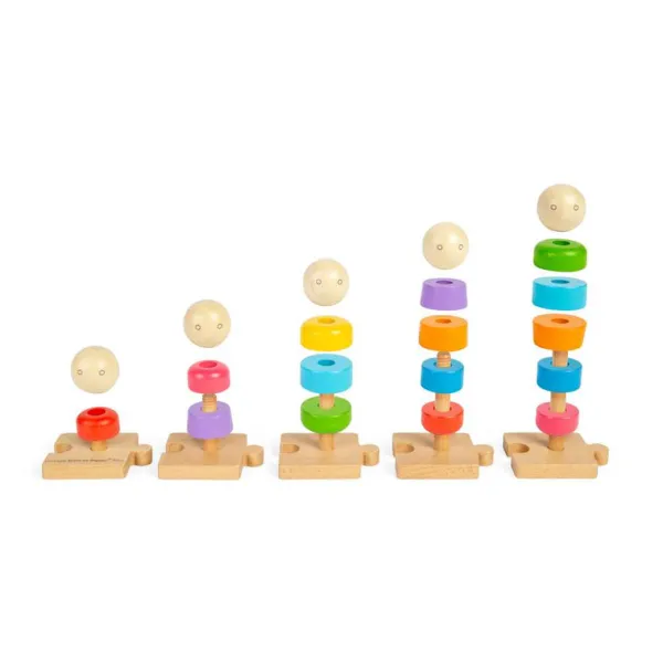Bigjigs Toys Rainbow Family