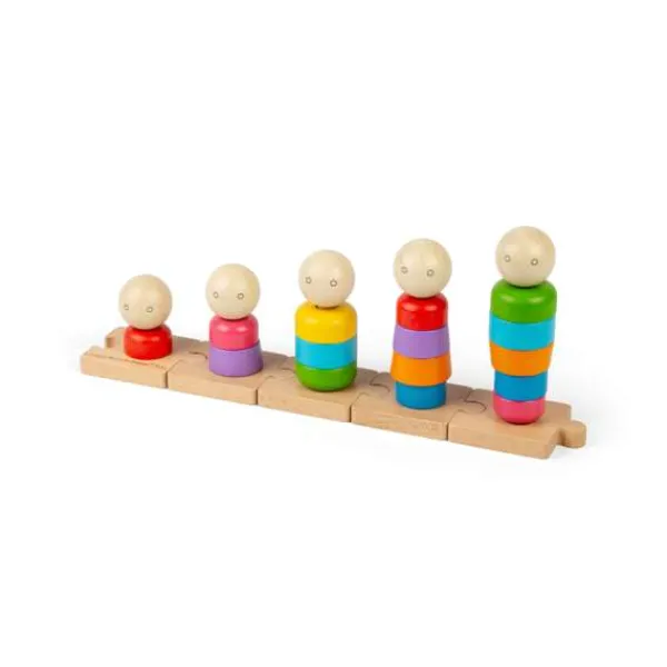 Bigjigs Toys Rainbow Family - DAMAGED BOX