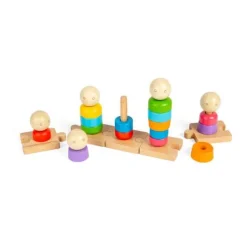 Bigjigs Toys Rainbow Family - DAMAGED BOX