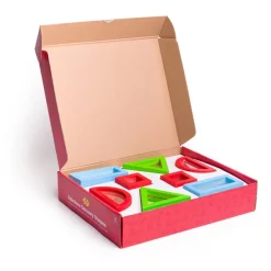 Bigjigs Toys Rainbow Sensory Shapes