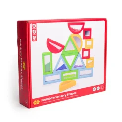 Bigjigs Toys Rainbow Sensory Shapes