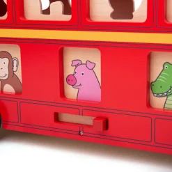 Bigjigs Toys Red Bus Sorter