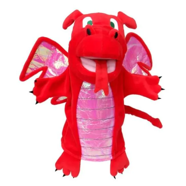 Fiesta Crafts Red Dragon Hand Puppet