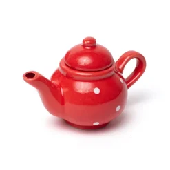 Bigjigs Toys Red Polka Dot Porcelain Tea Set