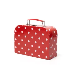 Bigjigs Toys Red Polka Dot Porcelain Tea Set