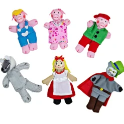 Bigjigs Toys Red Riding Hood Finger Puppets