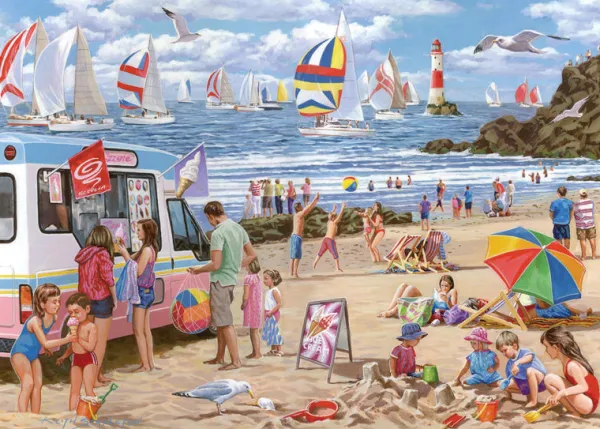 House of Puzzles Regatta Day - BIG 500 Piece Jigsaw Puzzle